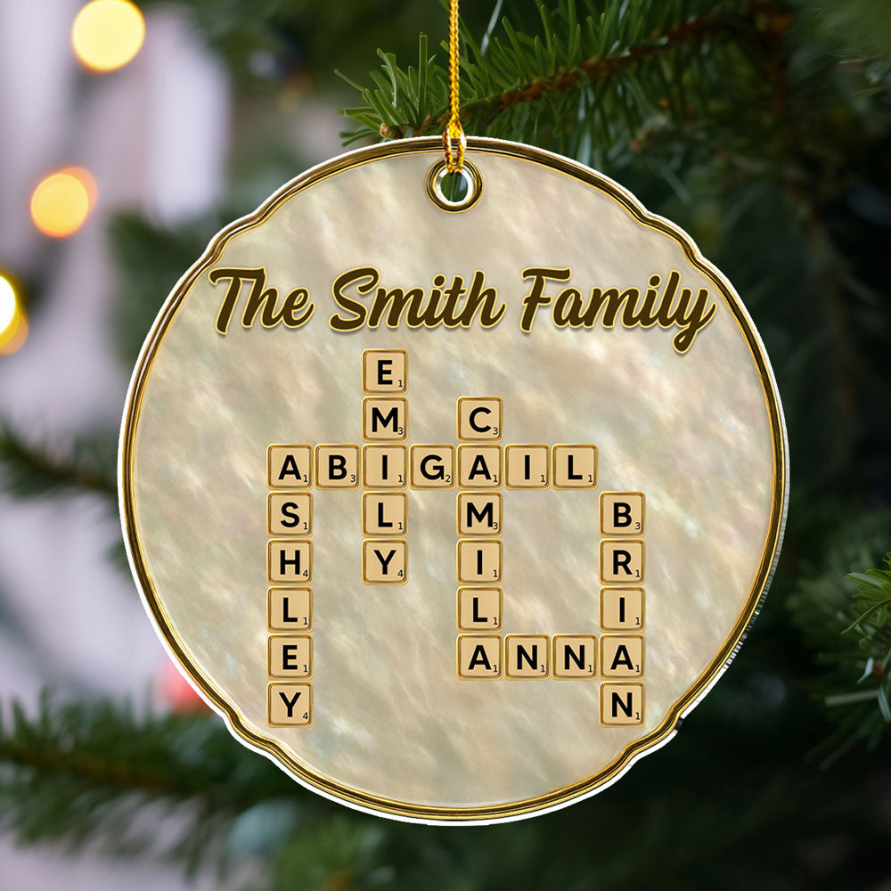 Our Home - Personalized Custom Acrylic Ornament