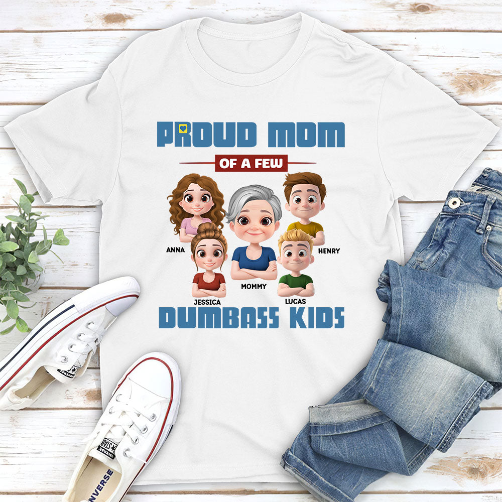 Proud Mom - Personalized Custom Shirt