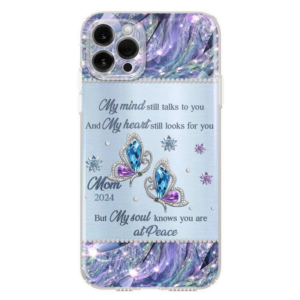 My Soul Knows You Are At Peace - Personalized Custom Phone Case