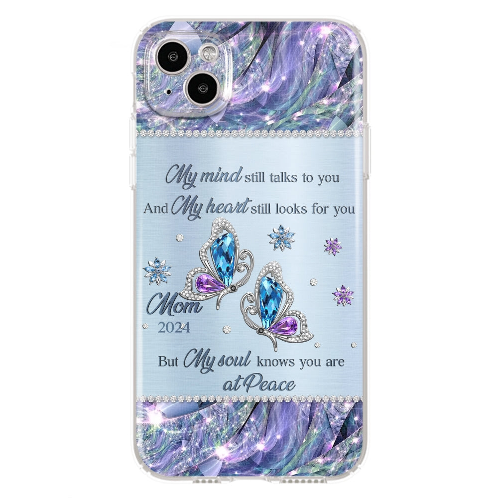 My Soul Knows You Are At Peace - Personalized Custom Phone Case