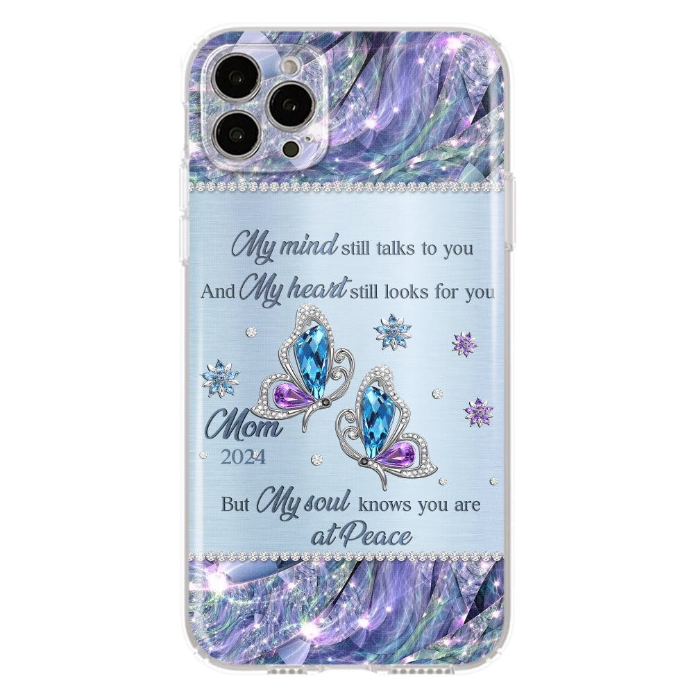 My Soul Knows You Are At Peace - Personalized Custom Phone Case