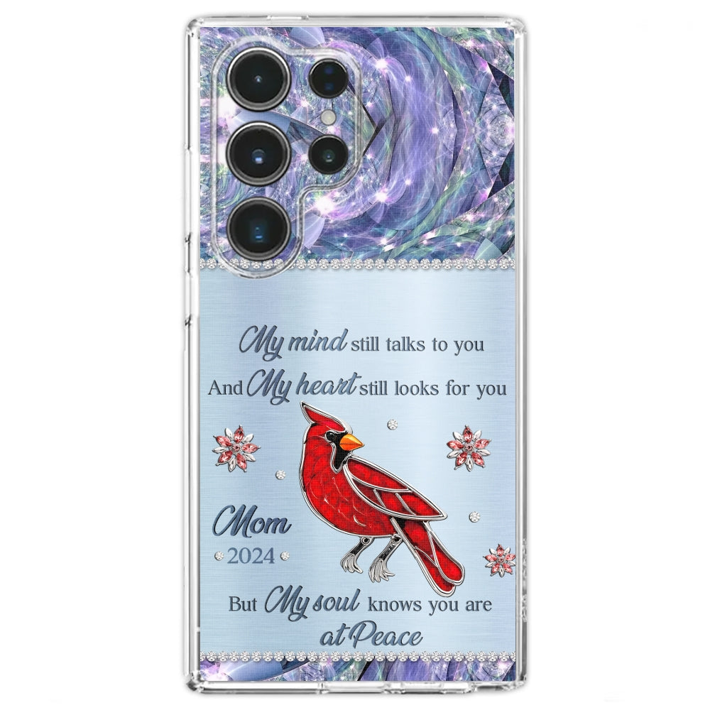 My Soul Knows You Are At Peace - Personalized Custom Phone Case