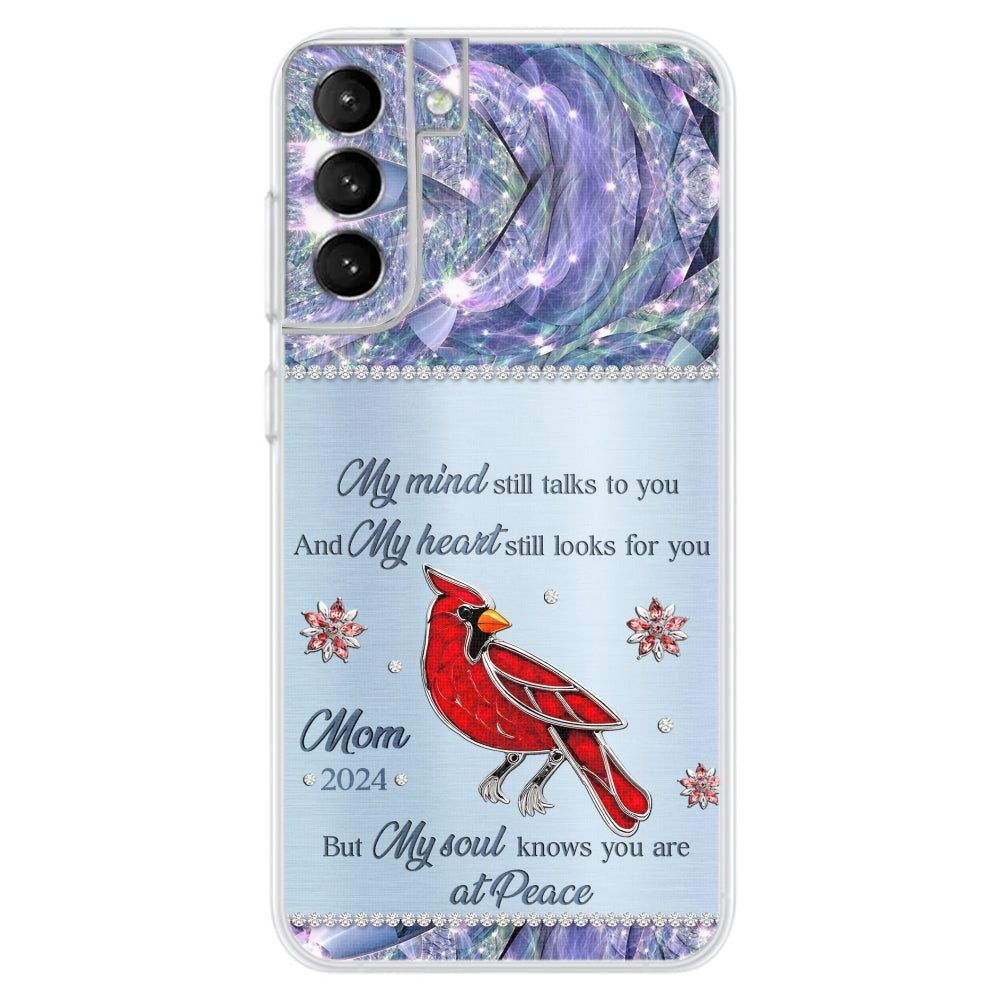 My Soul Knows You Are At Peace - Personalized Custom Phone Case