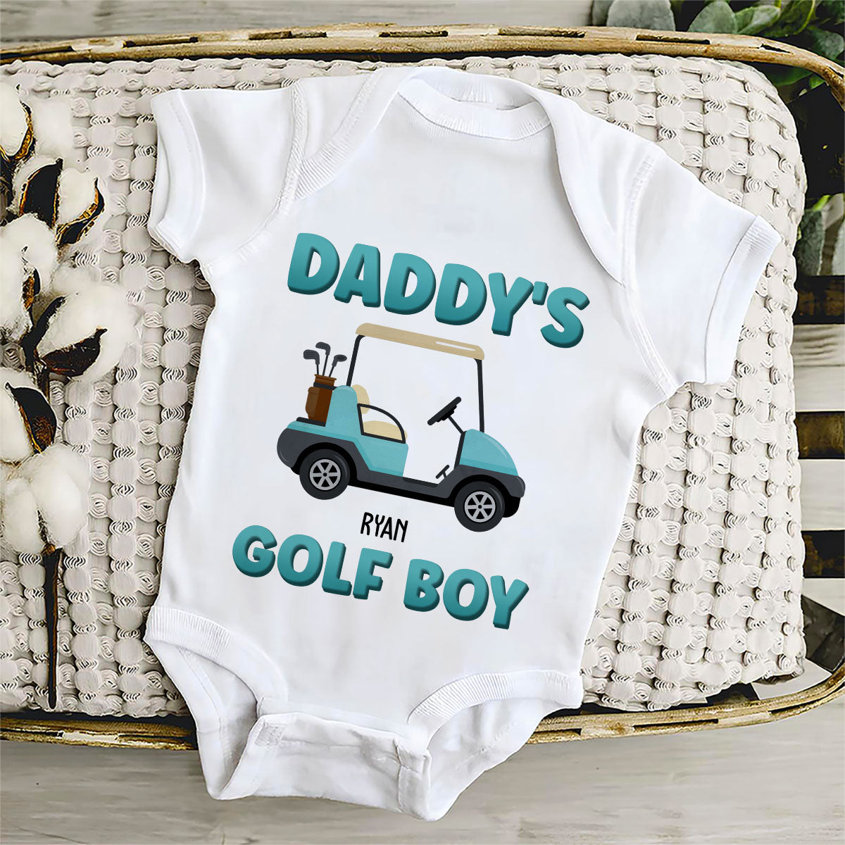 Dad Golf Buddy - Personalized Custom T-shirt And Onesie