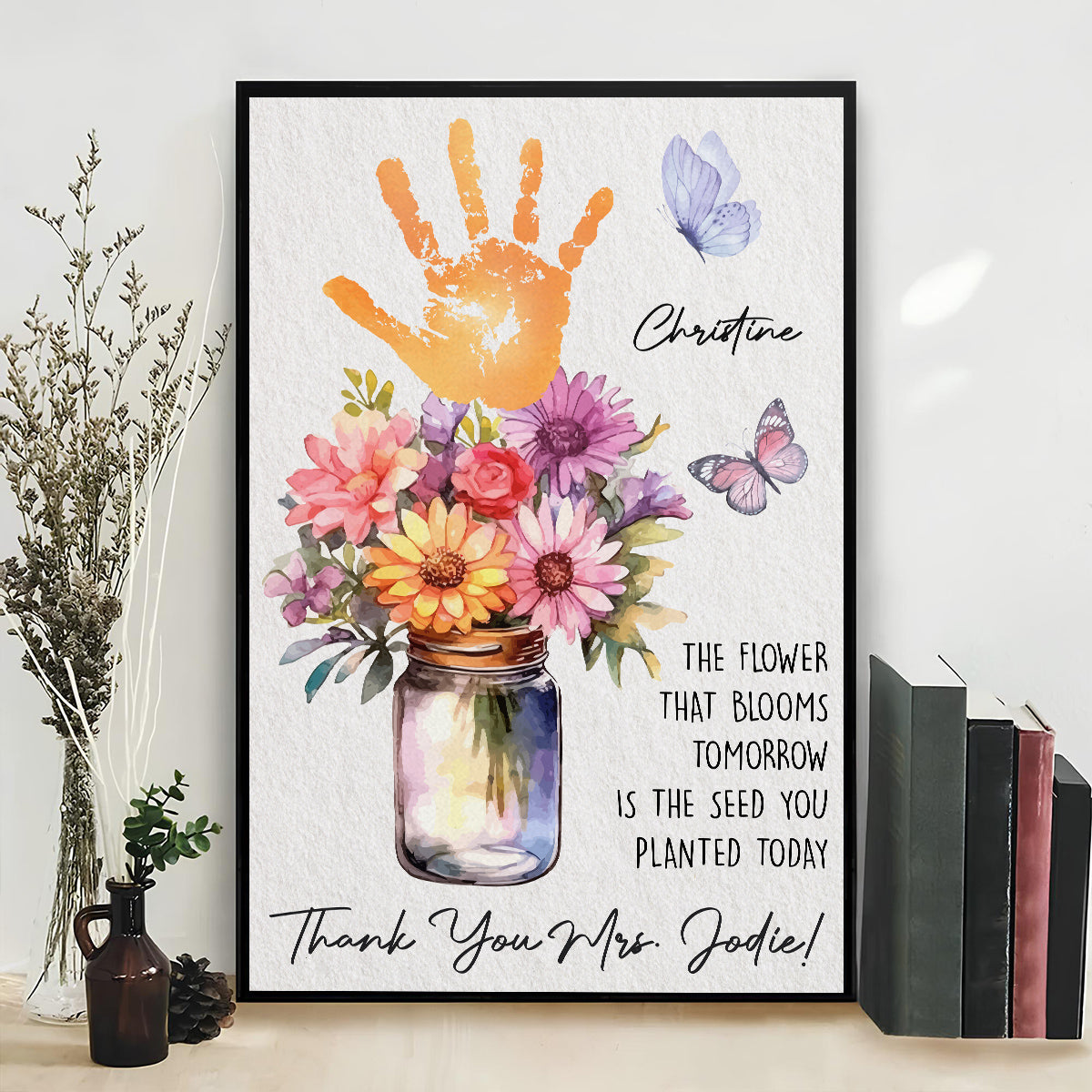 Knowledge Is A Seed Of Wisdom - Personalized Custom Poster