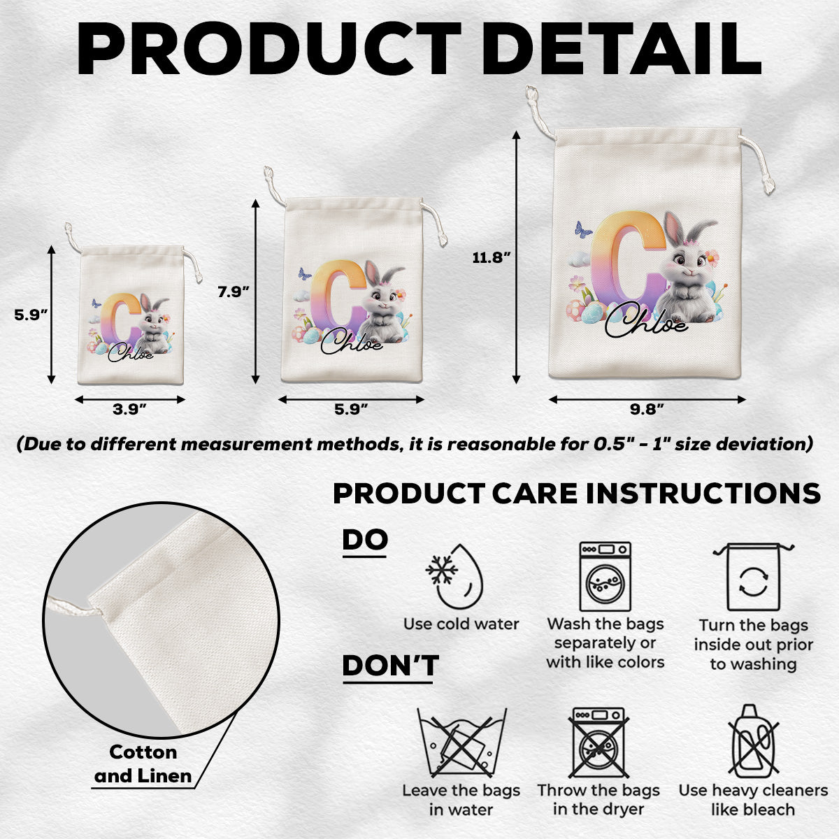 Egg-stra Special Easter - Personalized Custom Favor Bag