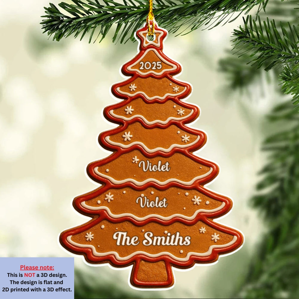 Holiday Season - Personalized Custom Acrylic Ornament