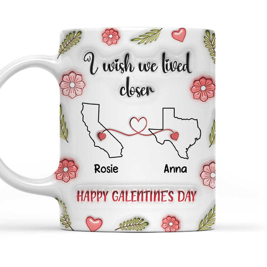 Galentine Club - Personalized Custom 3D Inflated Effect Mug