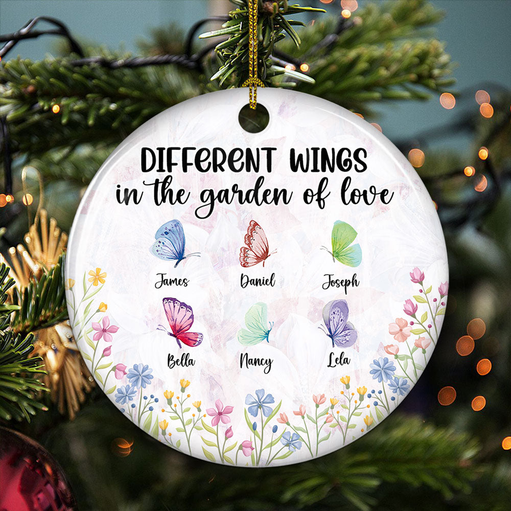 Garden Of Love - Personalized Custom Ceramic Ornament