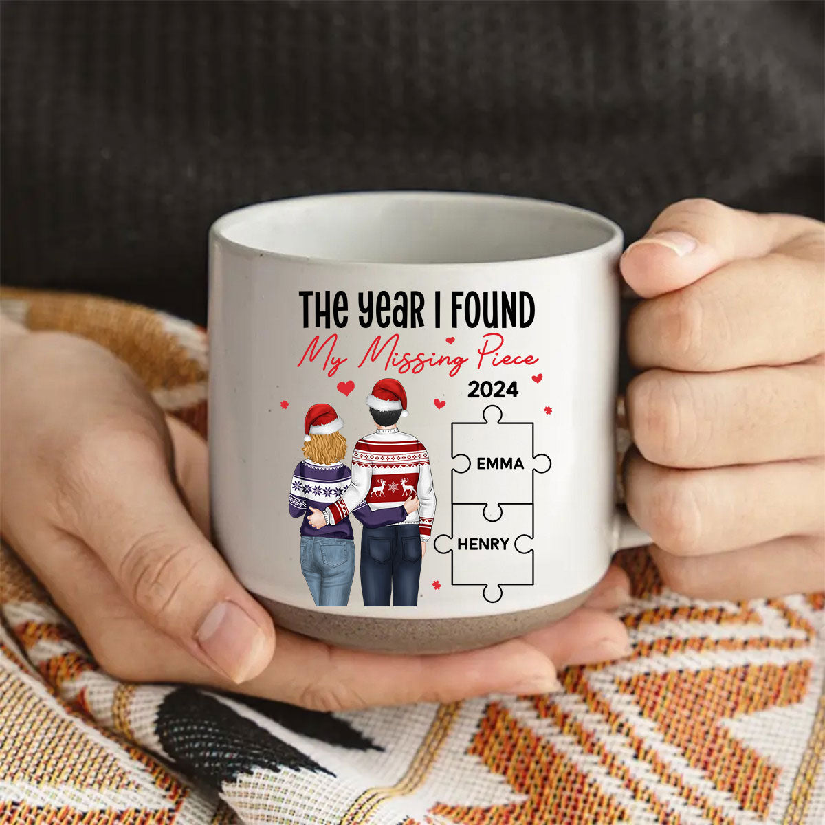 My Missing Piece - Personalized Custom Pottery Mug