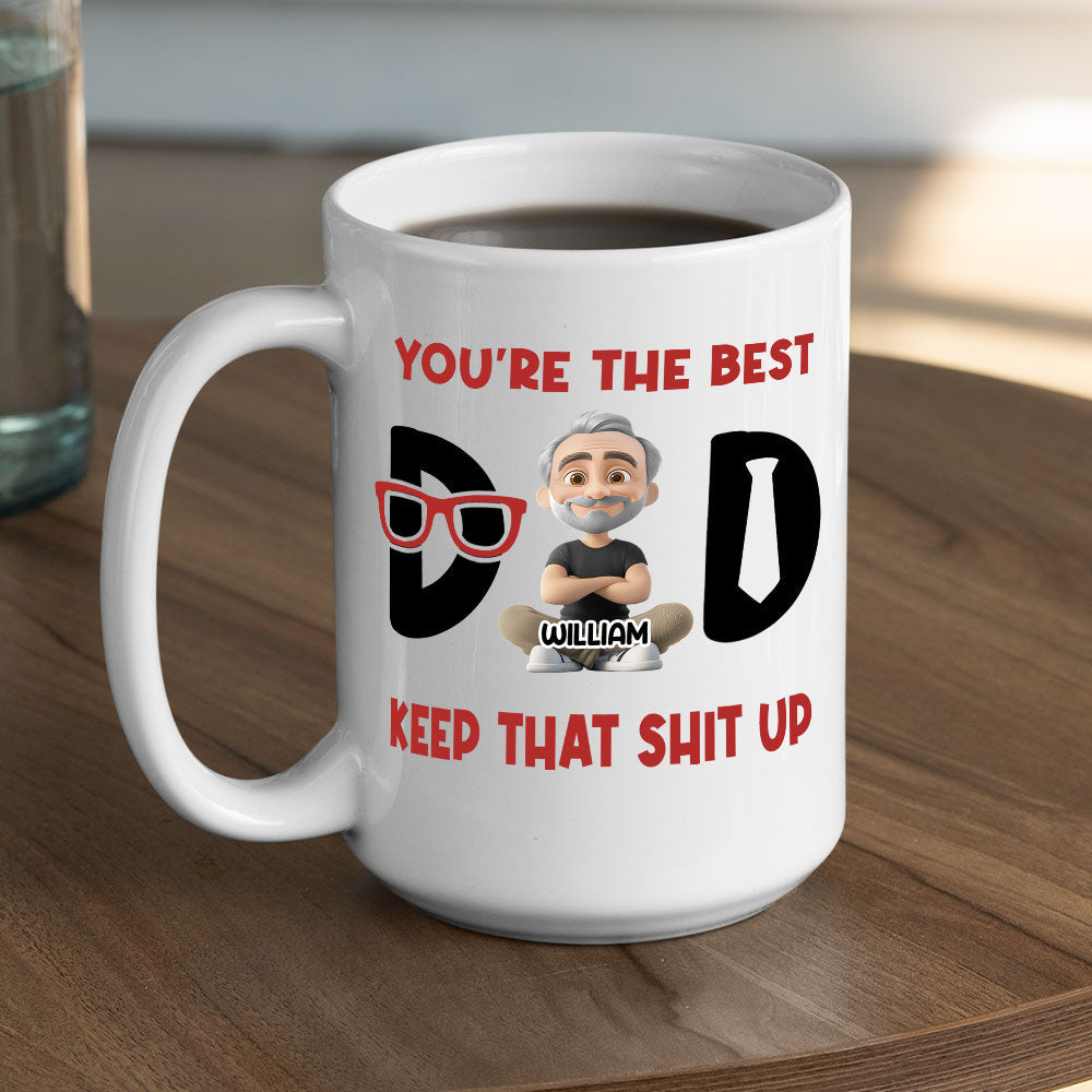 Best Dad - Personalized Custom Coffee Mug