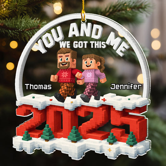 Of Course We Do - Personalized Custom 3D Effect Acrylic Ornament