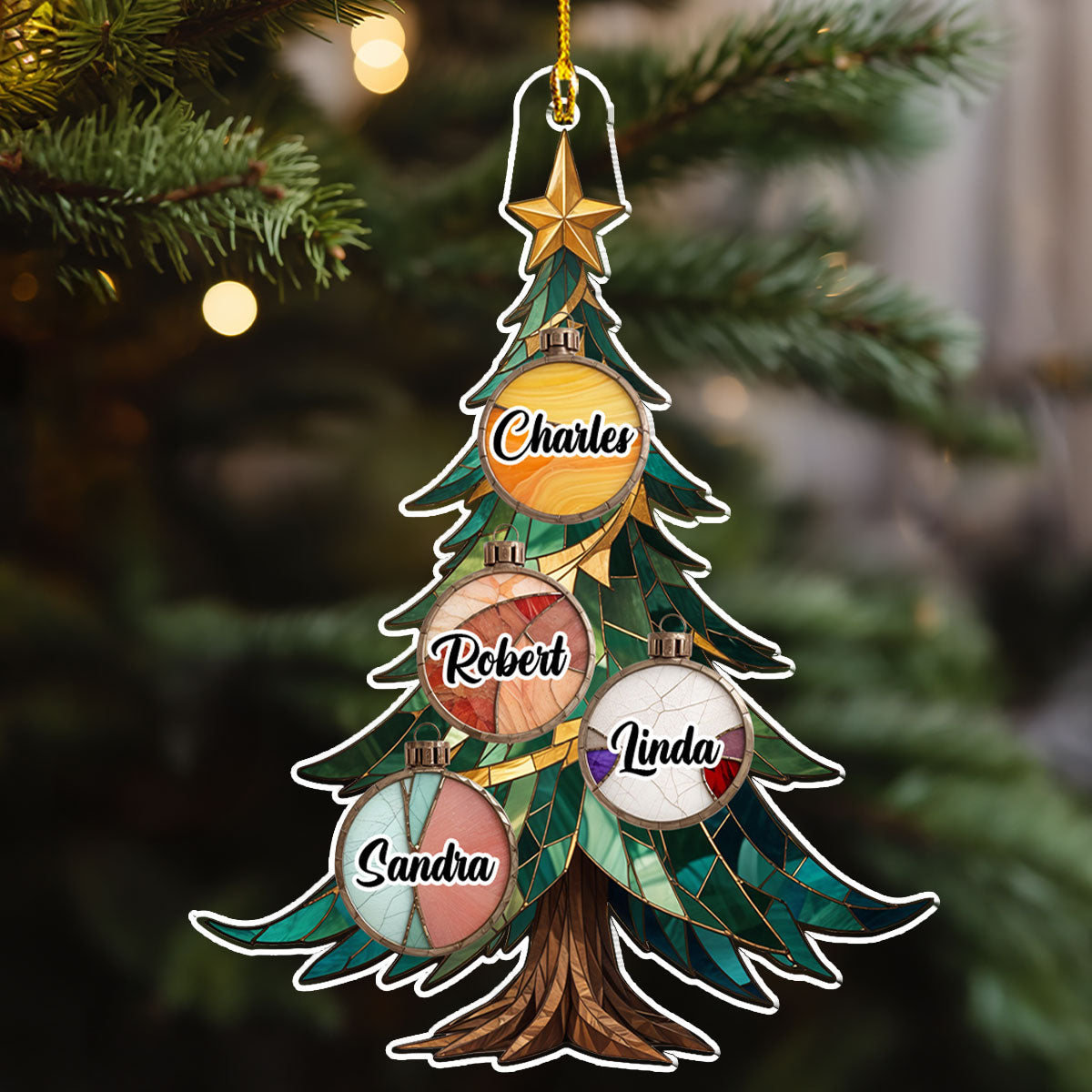The Best Part Of Christmas - Personalized Custom Acrylic Ornament