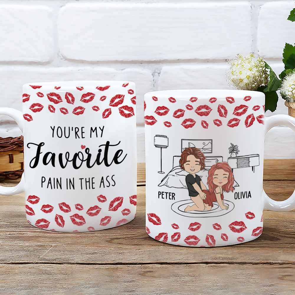 My Favourite Pain Husband - Personalized Custom Mug