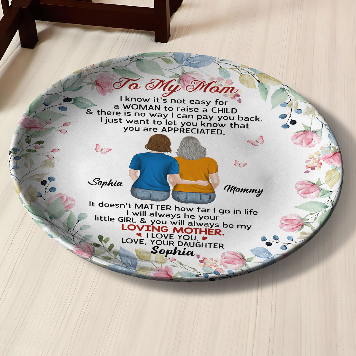 Best Mom Ever - Personalized Custom Plate