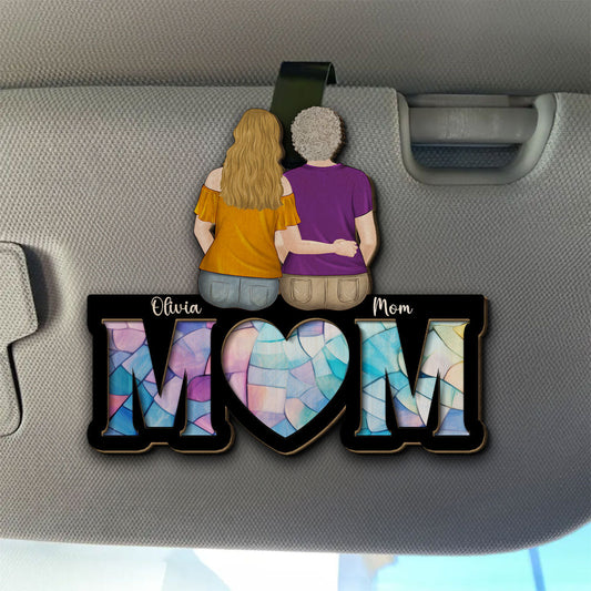 My Mom - Personalized Custom Car Visor Clip