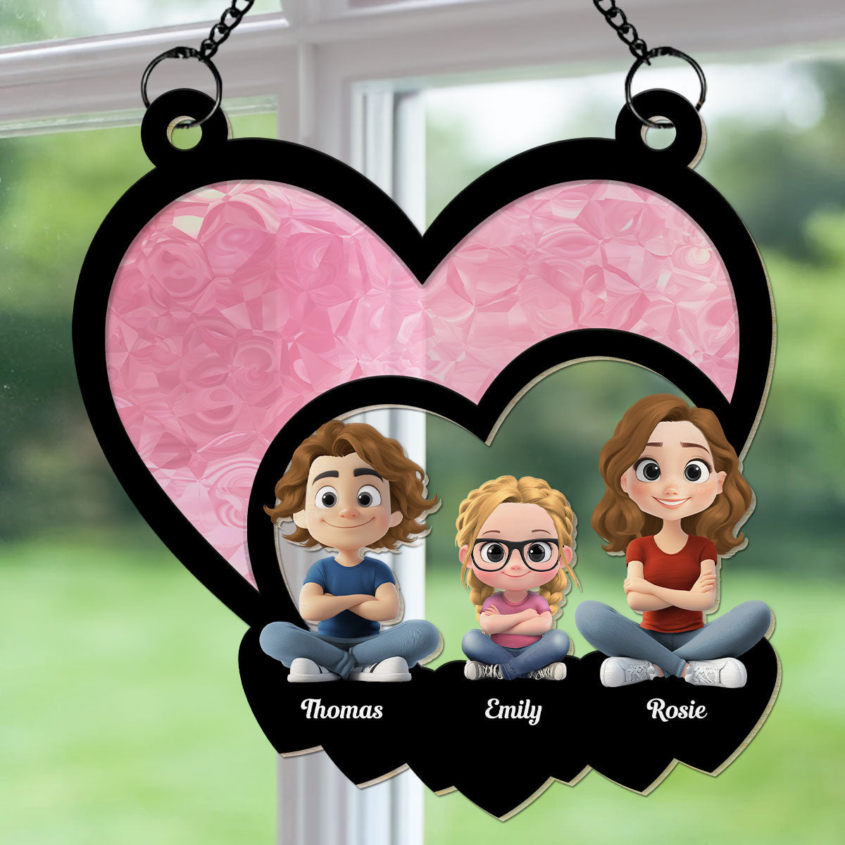 Forever Together - Personalized Custom Suncatcher