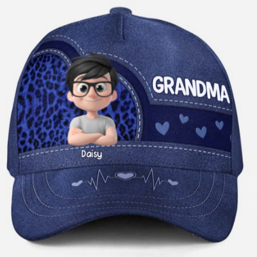 Grandma Is Our Favorite - Personalized Custom Classic Cap