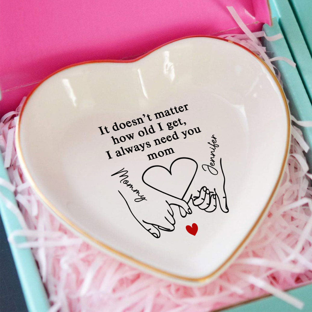 Need You Forever - Personalized Custom Jewelry Dish