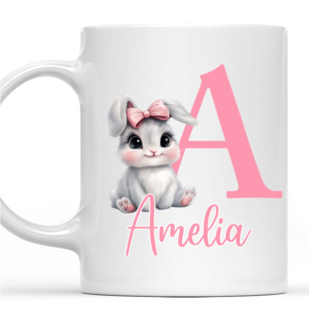 Cute Bunny Easter - Personalized Custom Coffee Mug