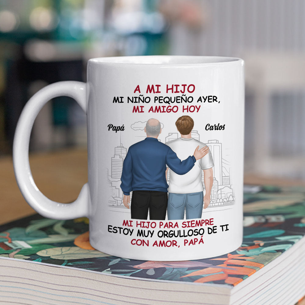 Fuiste Niño Ahora Amigo - Taza Personalizada de Café