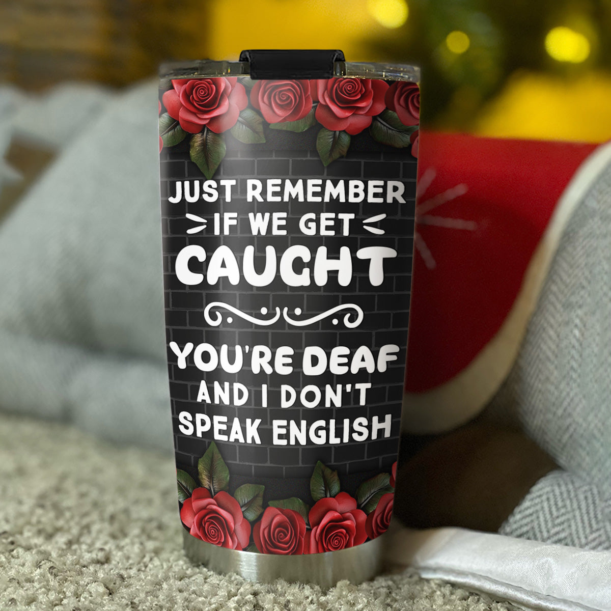 Bestie Partners In Crime If We Get Caught Cartoonize - Personalized Custom Tumbler