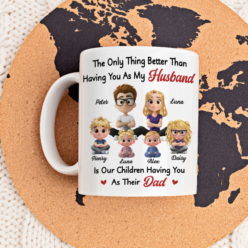 Having You As My Husband 2 - Personalized Custom Coffee Mug