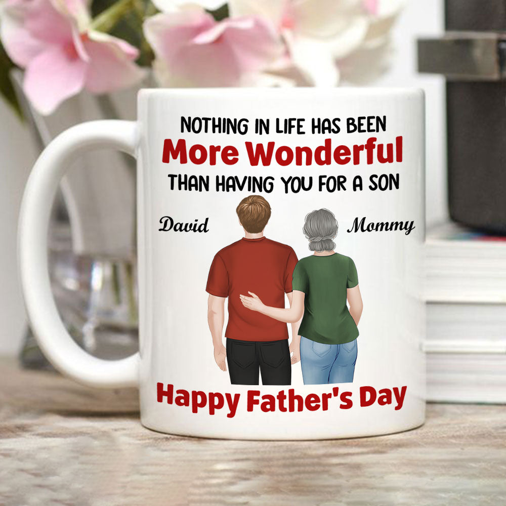 My Wonderful Son - Personalized Custom Coffee Mug
