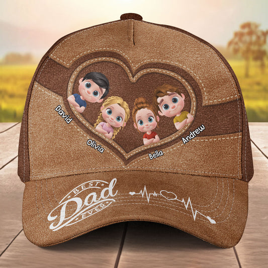 Dad Of The Year Today - Personalized Custom Classic Cap