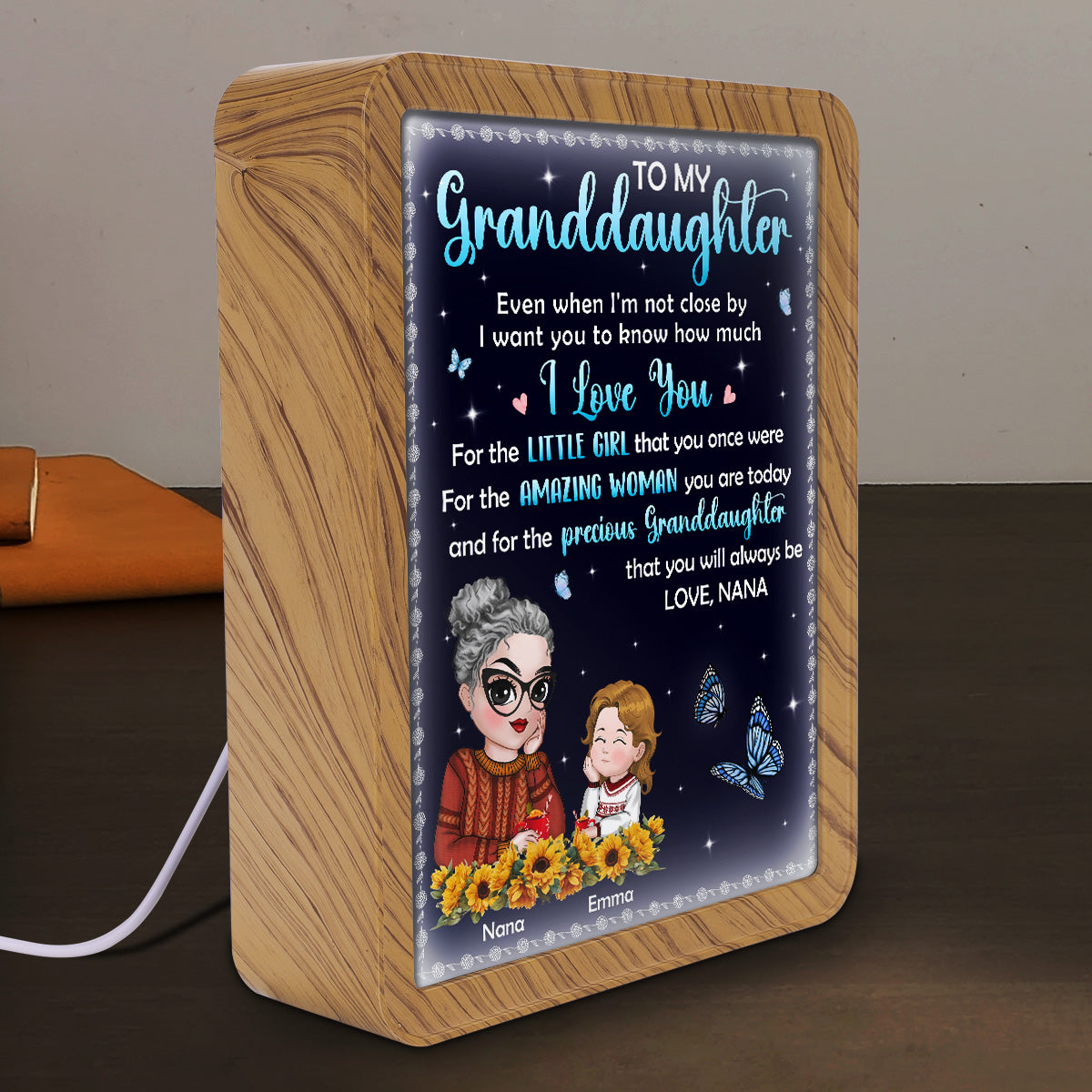 How Much I Love You - Personalized Custom Magic Mirror