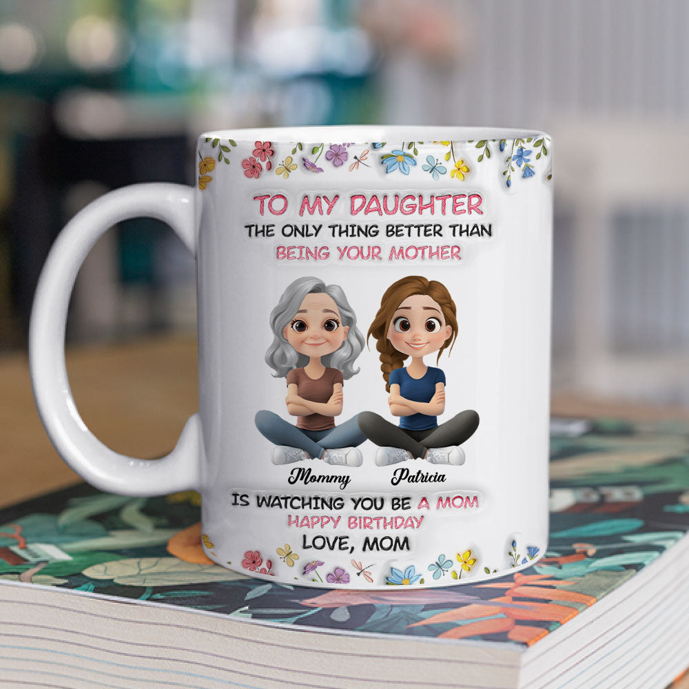 All My Love Is Yours My Child - Personalized Custom 3D Inflated Effect Mug
