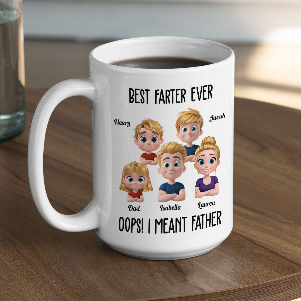 Best Farter Ever - Personalized Custom Coffee Mug