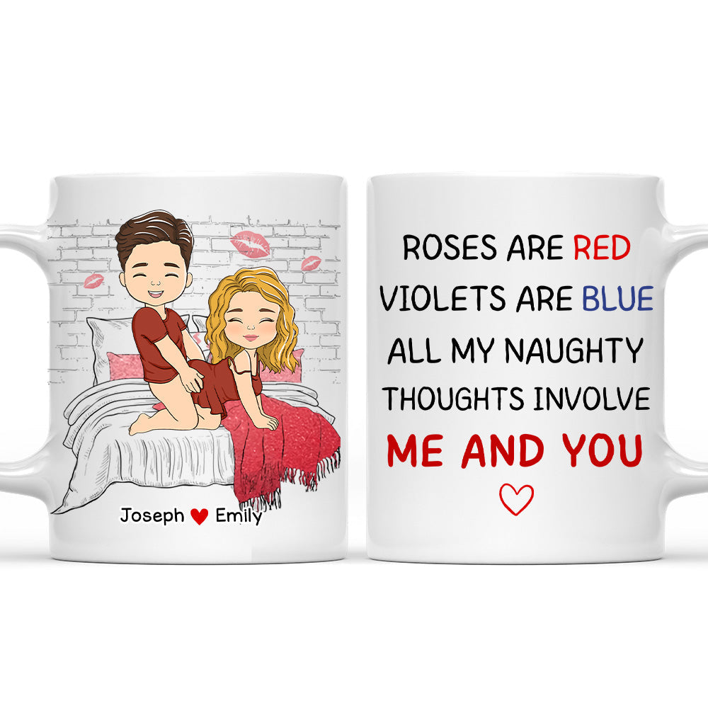 Involve Me And You - Personalized Custom Coffee Mug