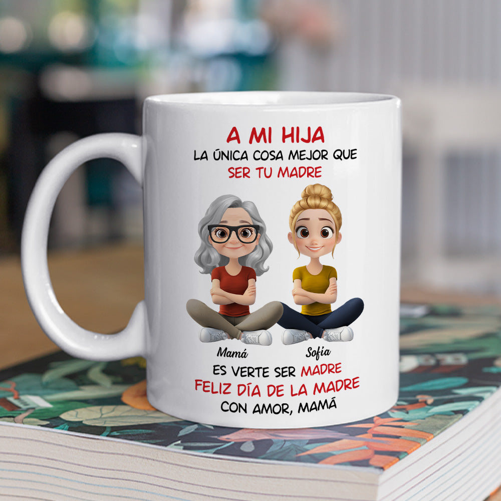 A Mi Hija - Taza Personalizada de Café