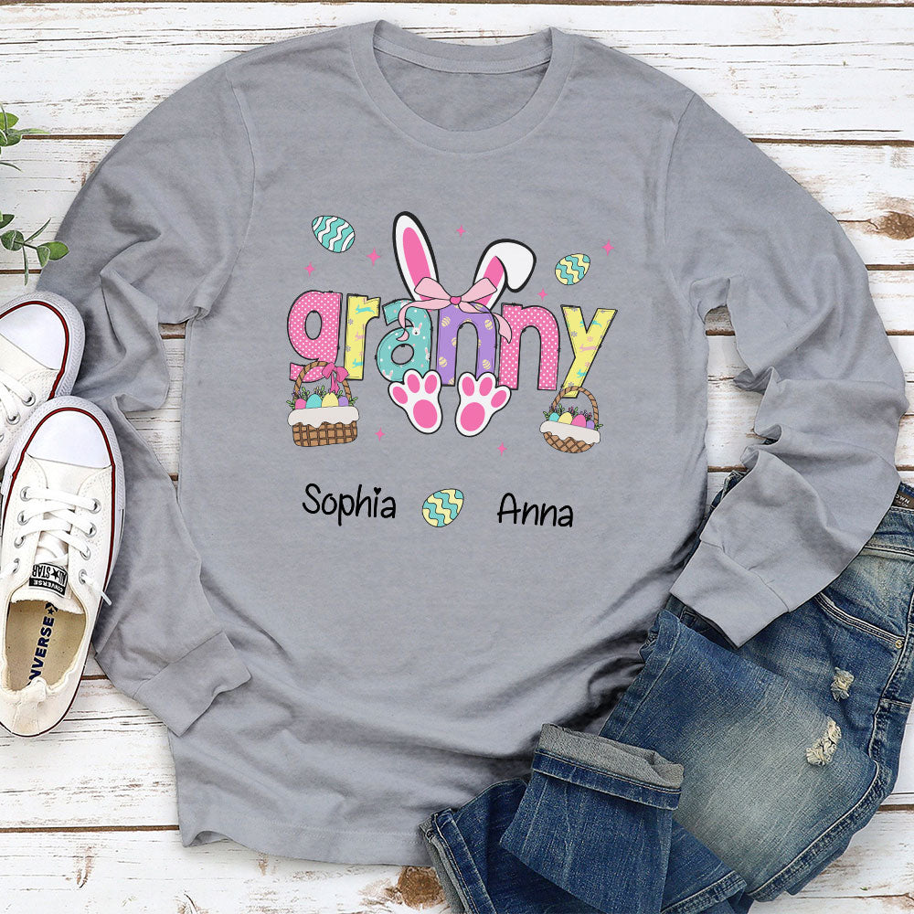 Heart Of Grandma Is Pure Gold - Personalized Custom Shirt