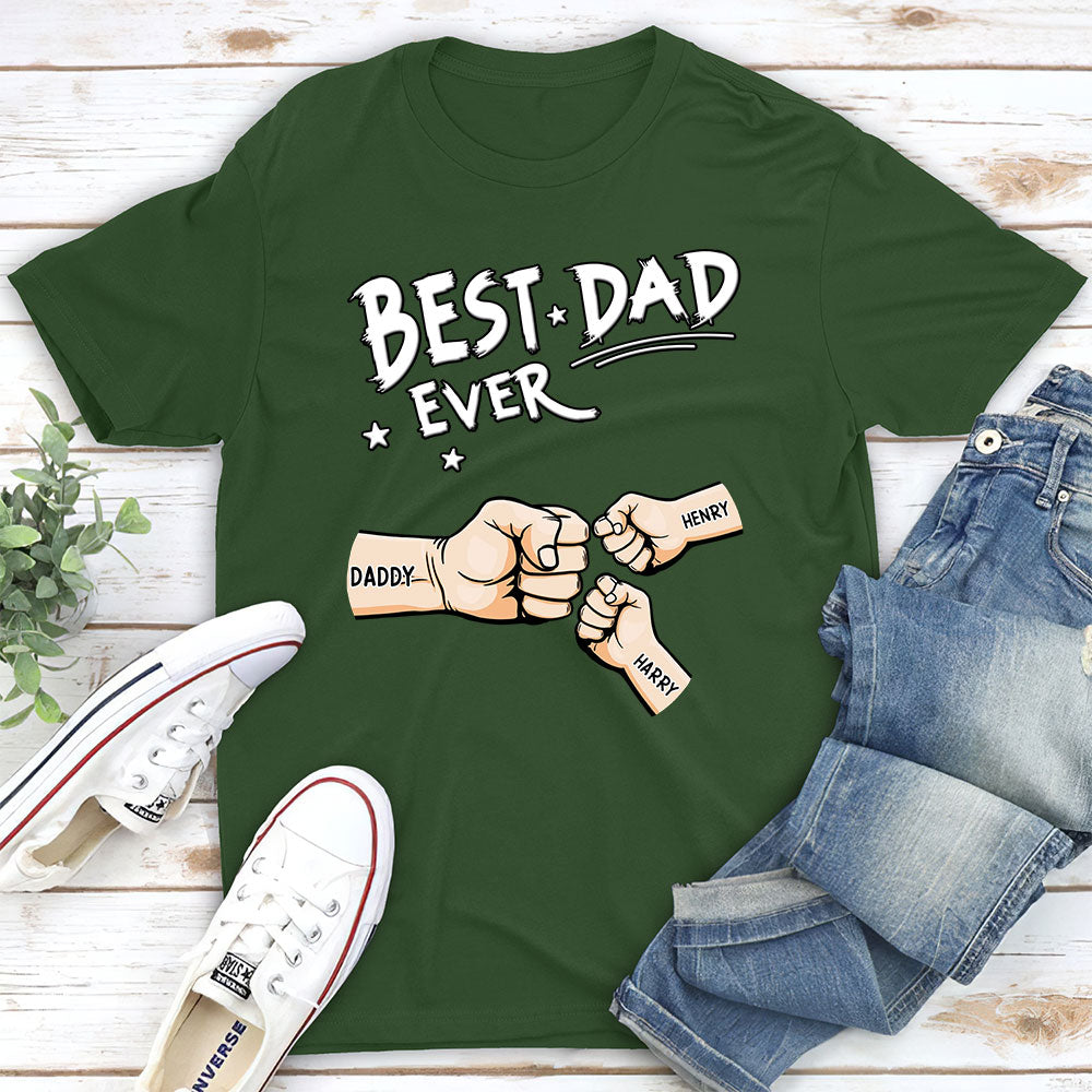 Best Dad - Personalized Custom Shirt
