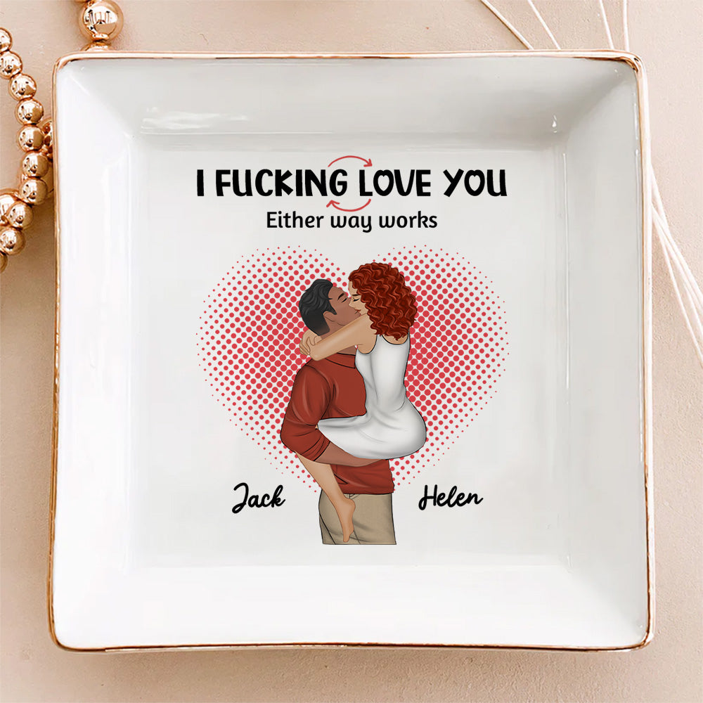 Just Love You - Personalized Custom Jewelry Dish