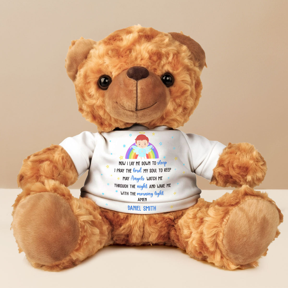 Prayer For Children - Personalized Custom Cuddle Bear
