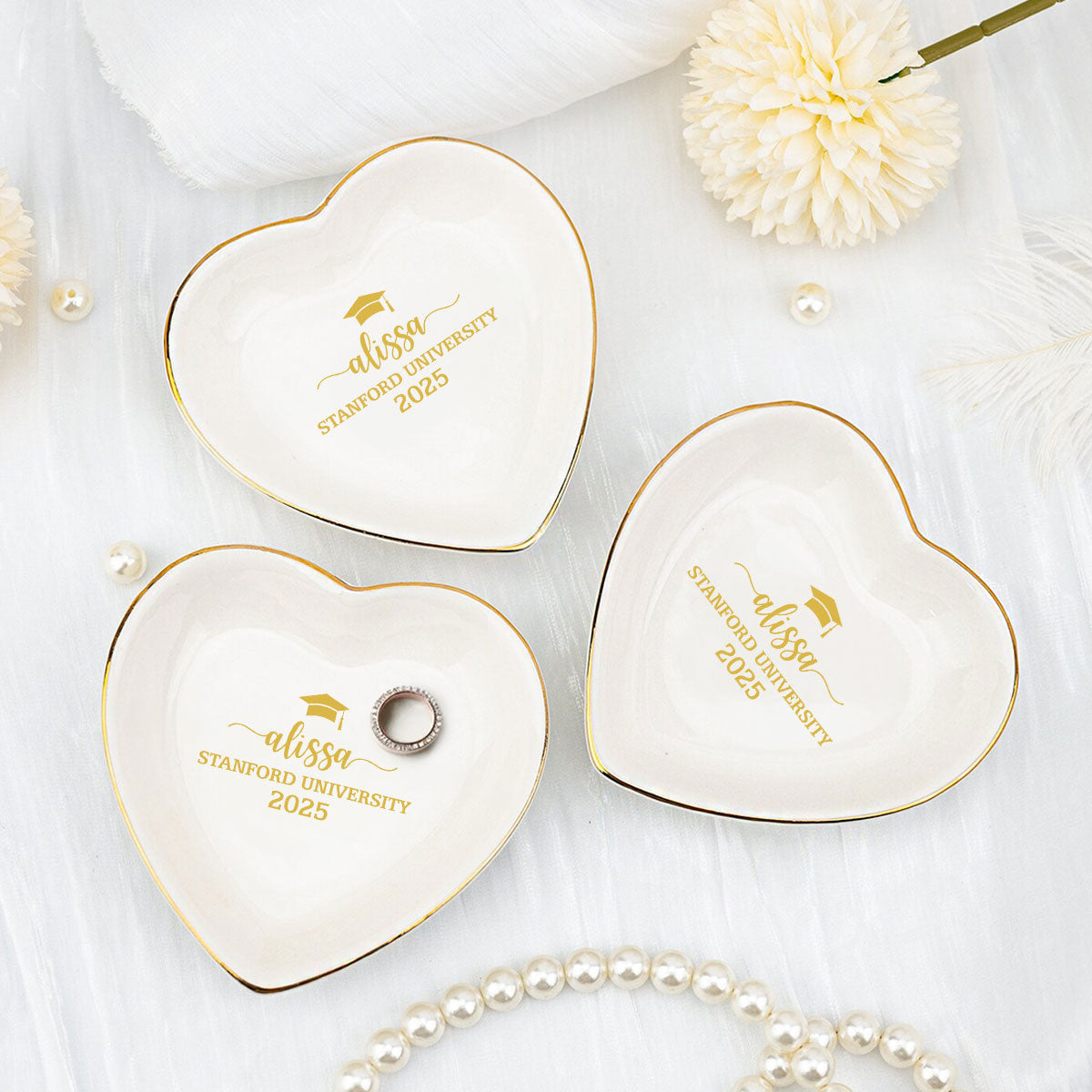 A New Beginning - Personalized Custom Jewelry Dish