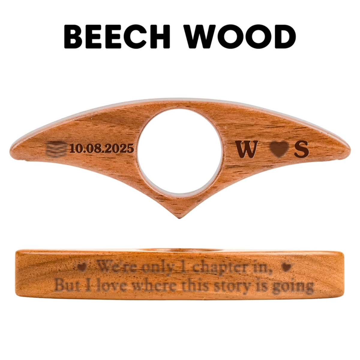 Just One More Chapter - Personalized Custom Book Page Holder