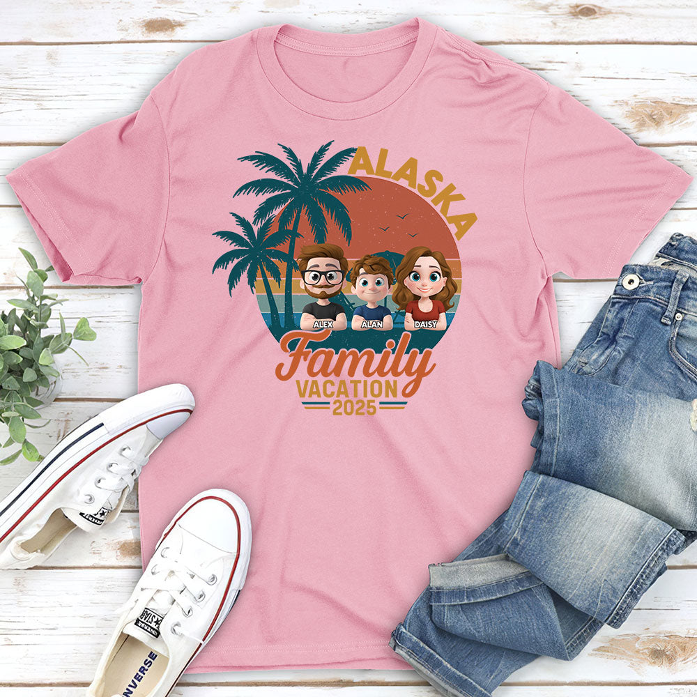 Family Vacation - Personalized Custom Shirt