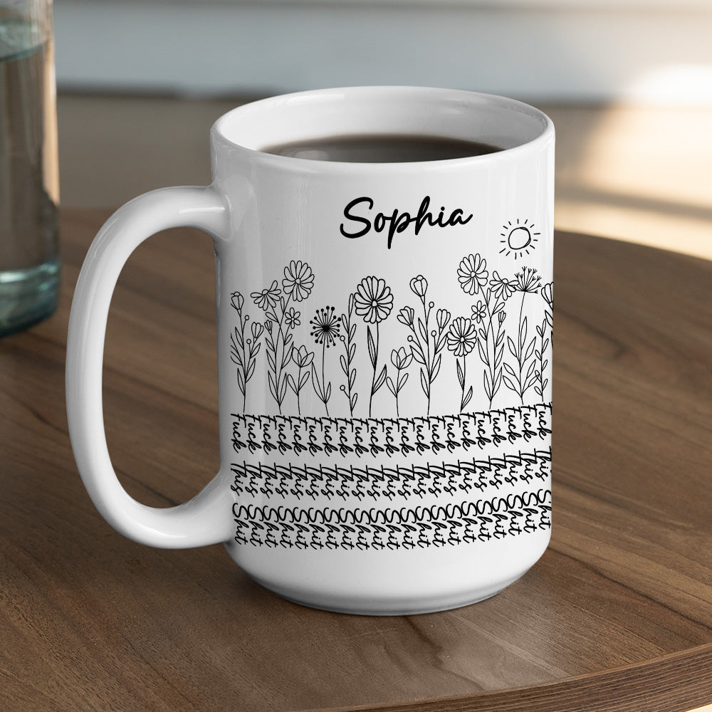 Hidden Message - Personalized Custom Coffee Mug