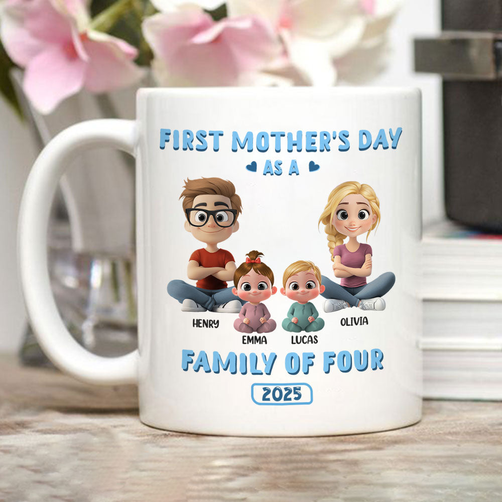 First Mother Day - Personalized Custom Coffee Mug