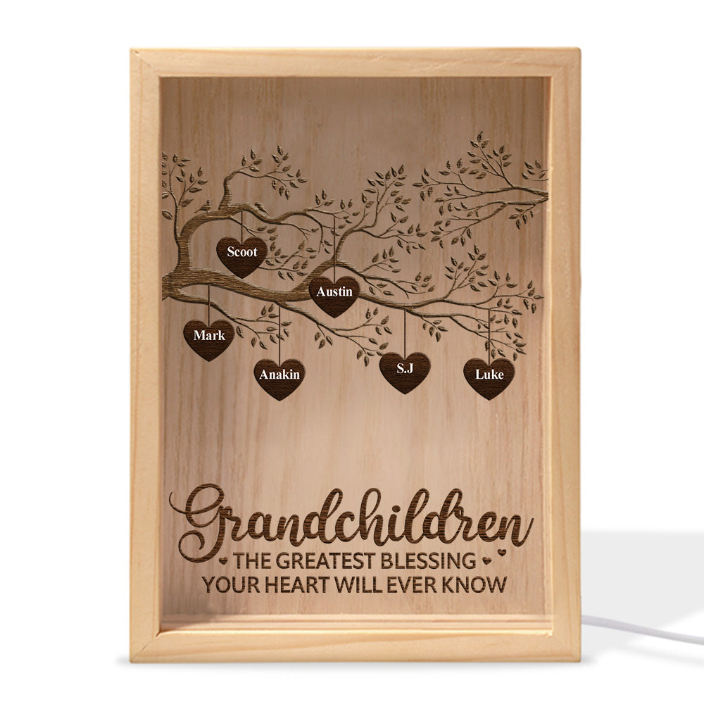 The Greastest Blessing - Personalized Custom Frame Light Box