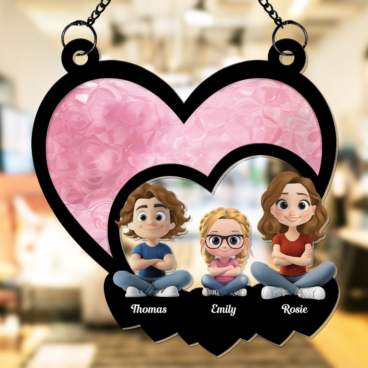 Forever Together - Personalized Custom Suncatcher