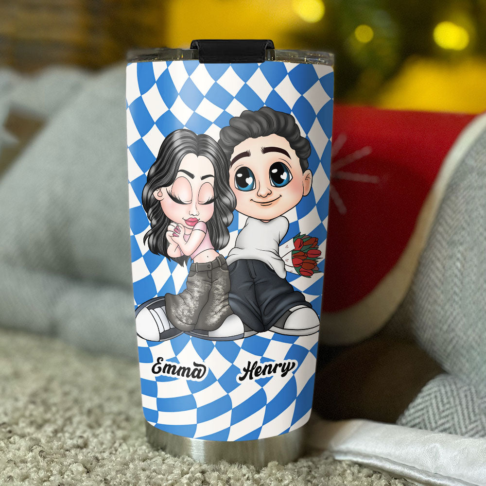 Y2K Couple - Personalized Custom Tumbler