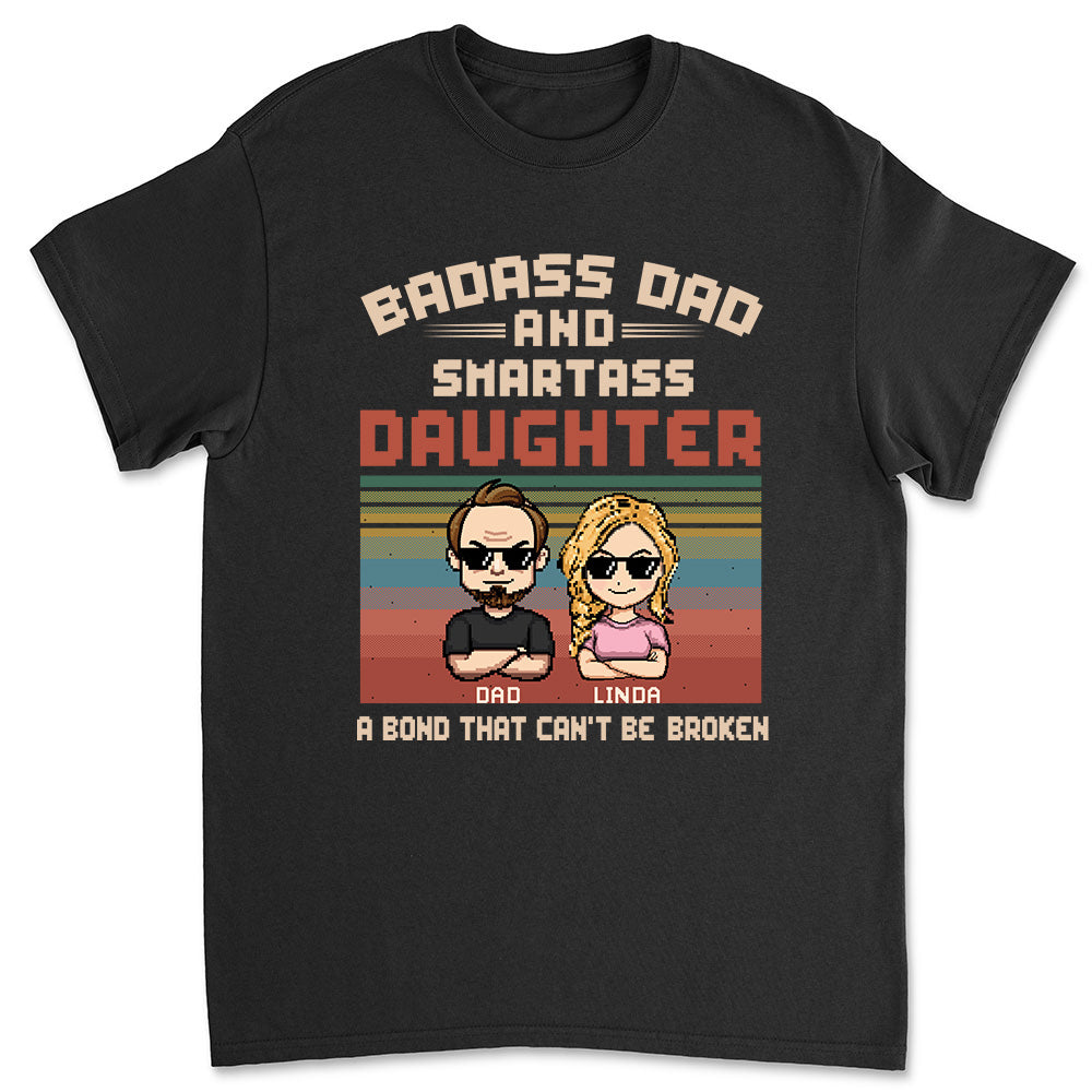 Badass Dad - Personalized Custom Shirt