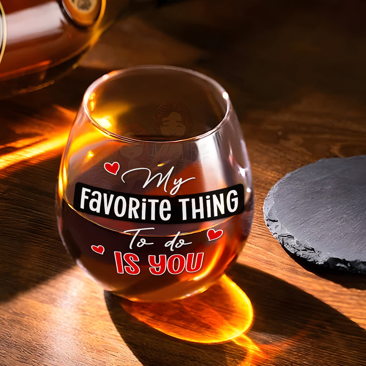 Favorite Thing - Personalized Custom Wine Glass