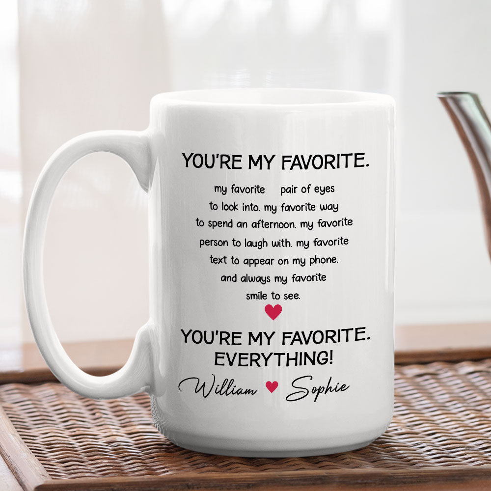 My Everything - Personalized Custom Coffee Mug