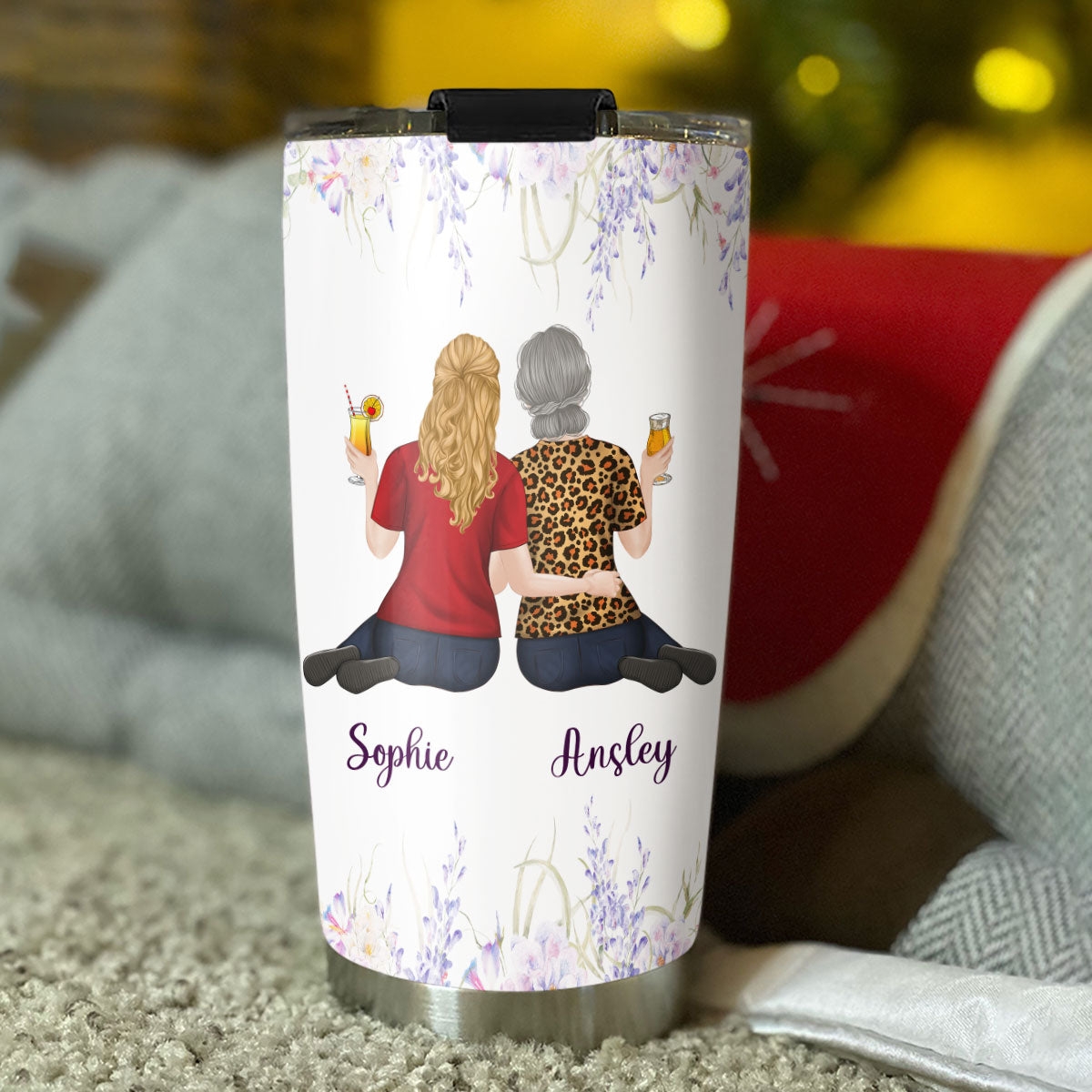 Always Love You My Daughter - Personalized Custom Tumbler